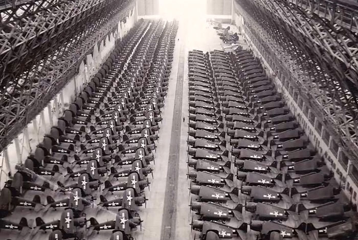 Fresh Warplanes Ready to Roll for the Pacific Battle, 1944