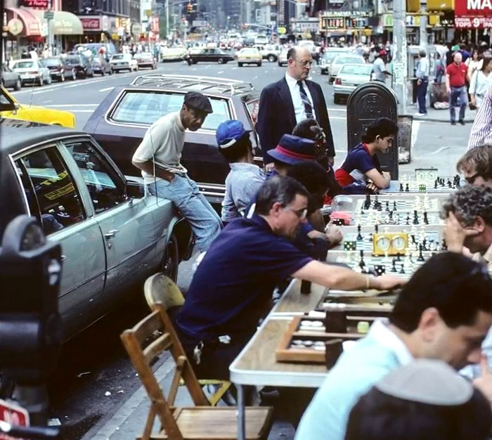 Chess in the Big City: Broadway’s Coolest Players, 1986