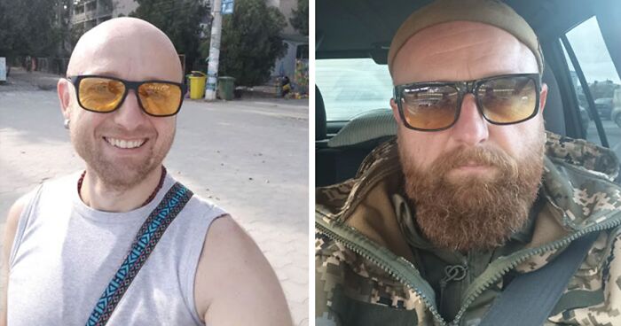 Wait, These Ukrainian Soldiers Shared Before-And-After Pics That’ll Totally Surprise You