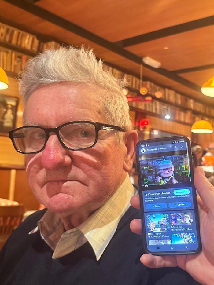 My Father-In-Law Looks Like the Grumpy-but-Lovable Gramps from Up