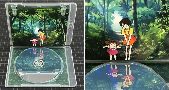 Who Knew a DVD Could Reflect Like This? Design Magic.