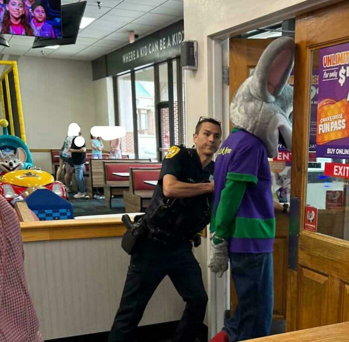 Chuck E. Cheese Got Arrested at My Local Location—Wait, What?!
