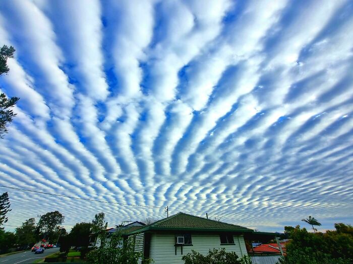 Sky Outside My House Looks Like a Bad Video Game Render