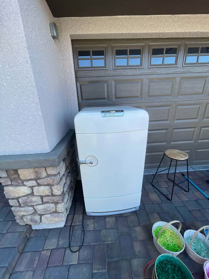 Still in Shock Over This Perfect 1950s Fridge Yard Sale Find for $30