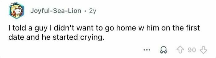 He Actually Started Crying