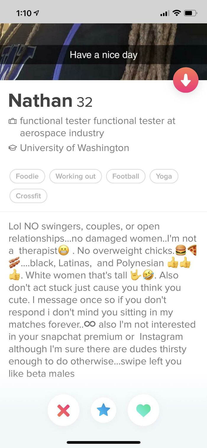Men Complain About Matches But Their Bios Say It All