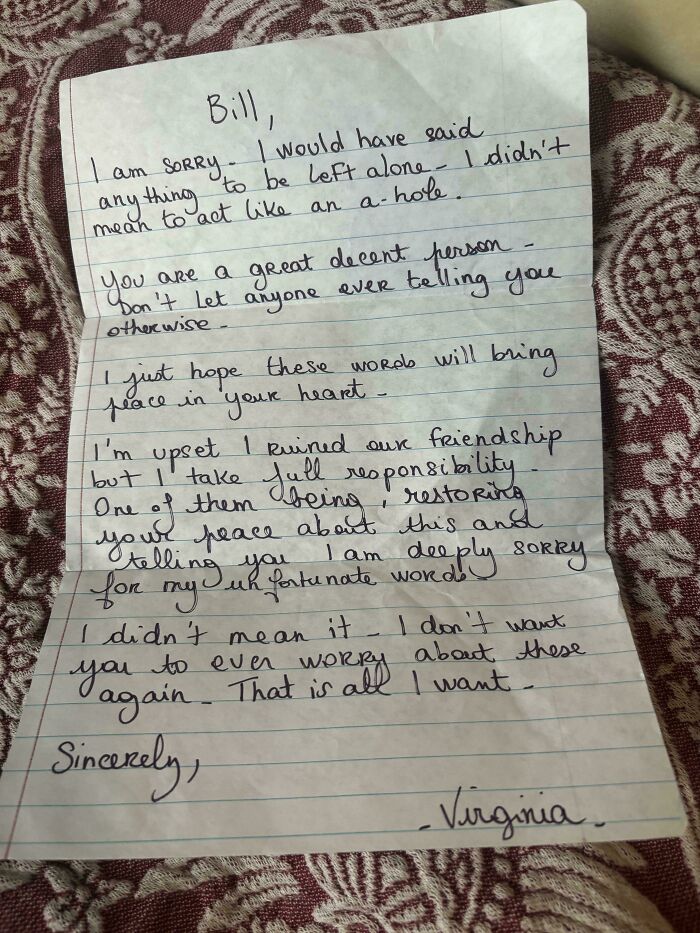Found This Letter While Cleaning Out an Old House—So Sweet!
