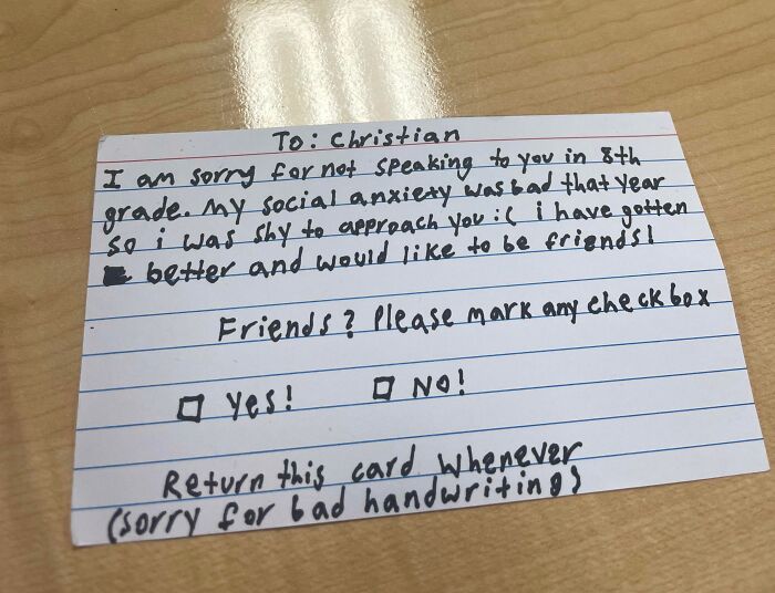 Should I Give This Apology Note to My Old Boyfriend?