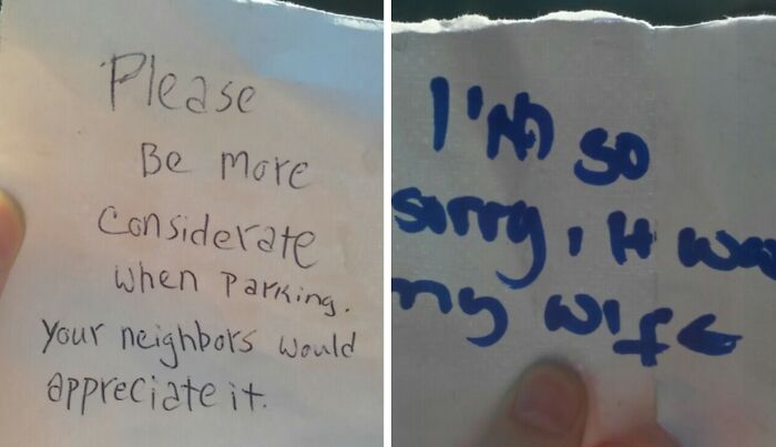 My Parking-Challenged Neighbor’s Reply to My Note? Pure Gold