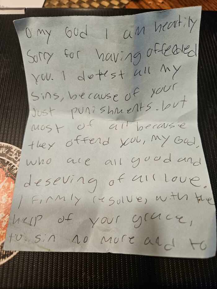 Apology Note Found on a School Bus—Kids Say the Darndest Things