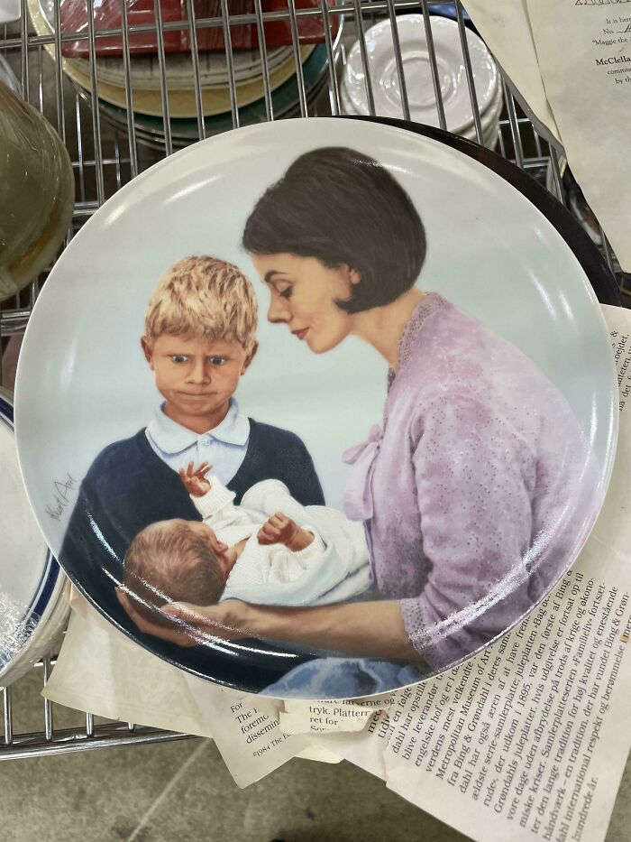 Passed Up This Decorative Plate, But It Stood Out