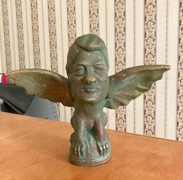 Bill Clinton Gargoyle For $2.99, A Family Creeper