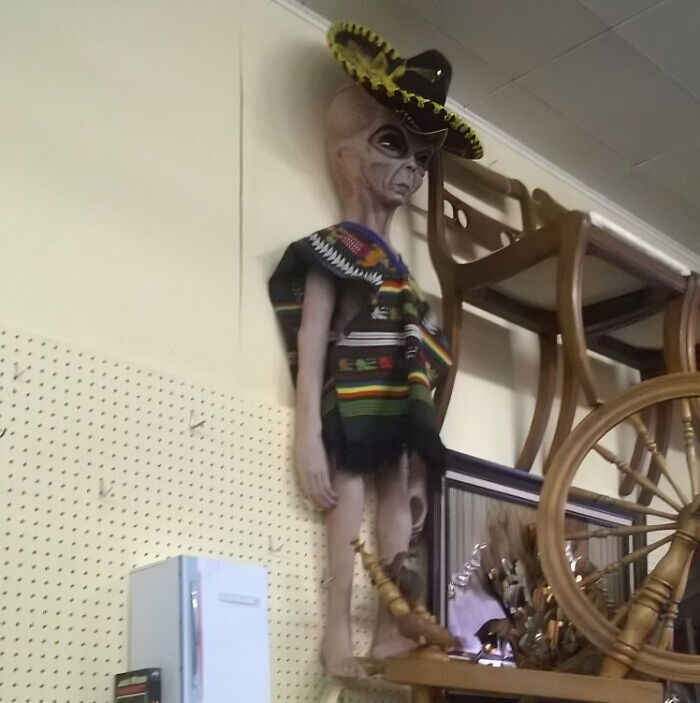 Shop Owner Stranger Than The Stuff. Walked Away Empty-Handed.