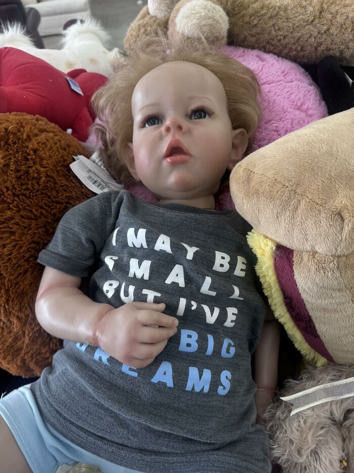 Saw This $75 Doll At The Sun Prairie St. Vincent Depaul. Nope.