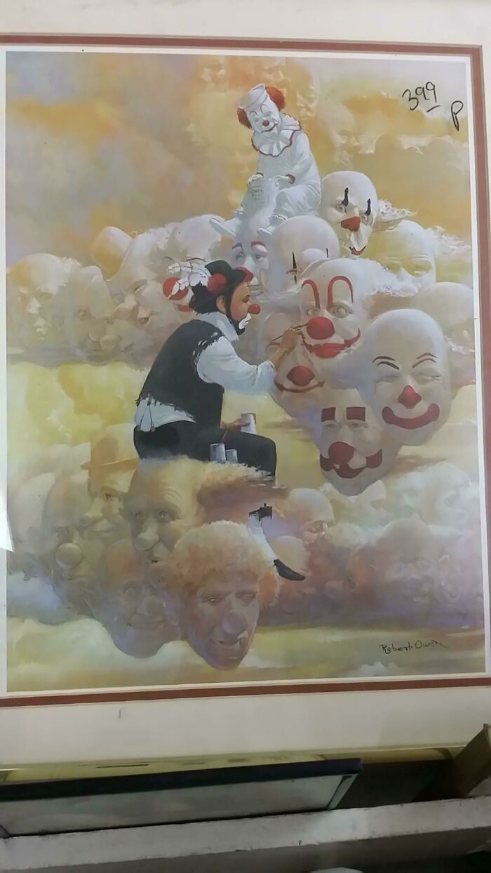 Found This Painting In A Thrift Store. What Even?