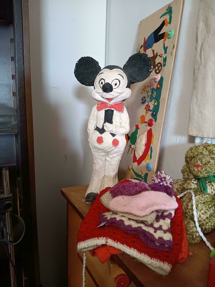 Haunted-Looking Mickey Mouse, No Thanks