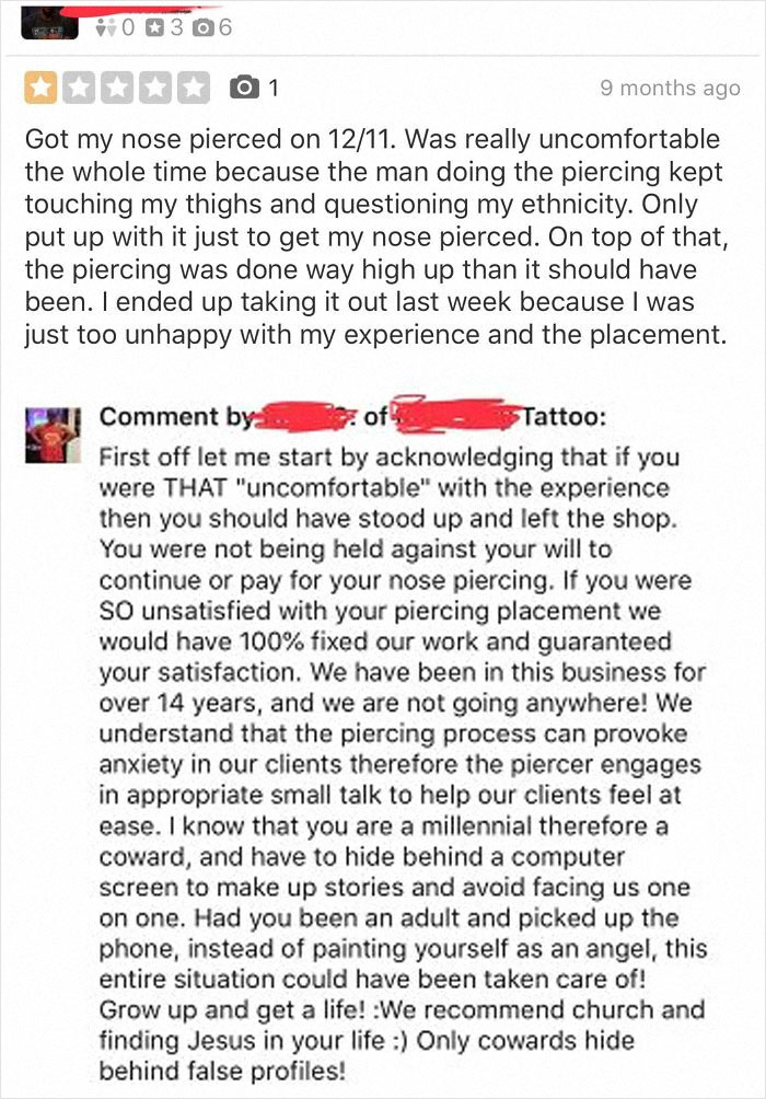 The Worst Tattoo Shop Ever (Their Yelp Page Is A Meme Factory)