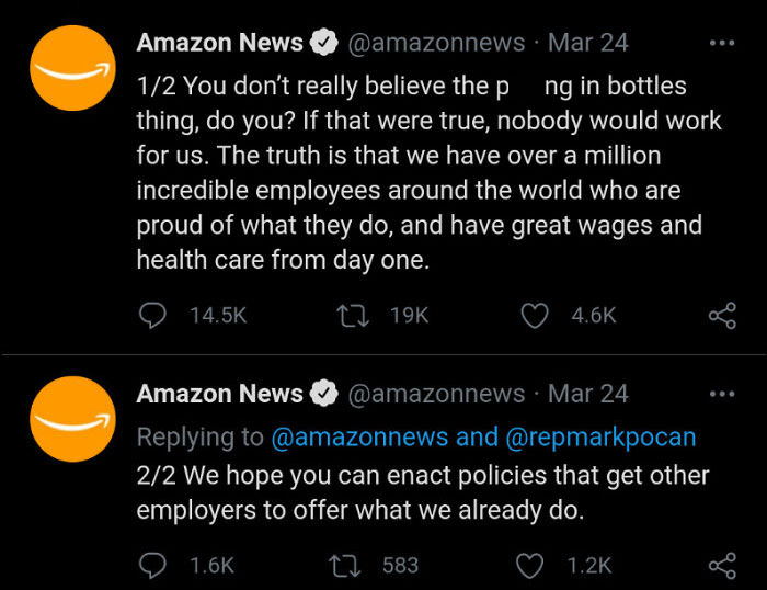 Amazon Official Account Battling Critics Like It’s A Fight Club