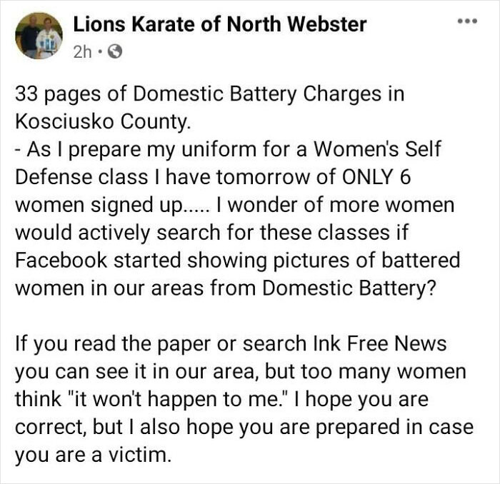 Karate Owner Upset About Women Sign-Ups, Tries Some Bad Ideas