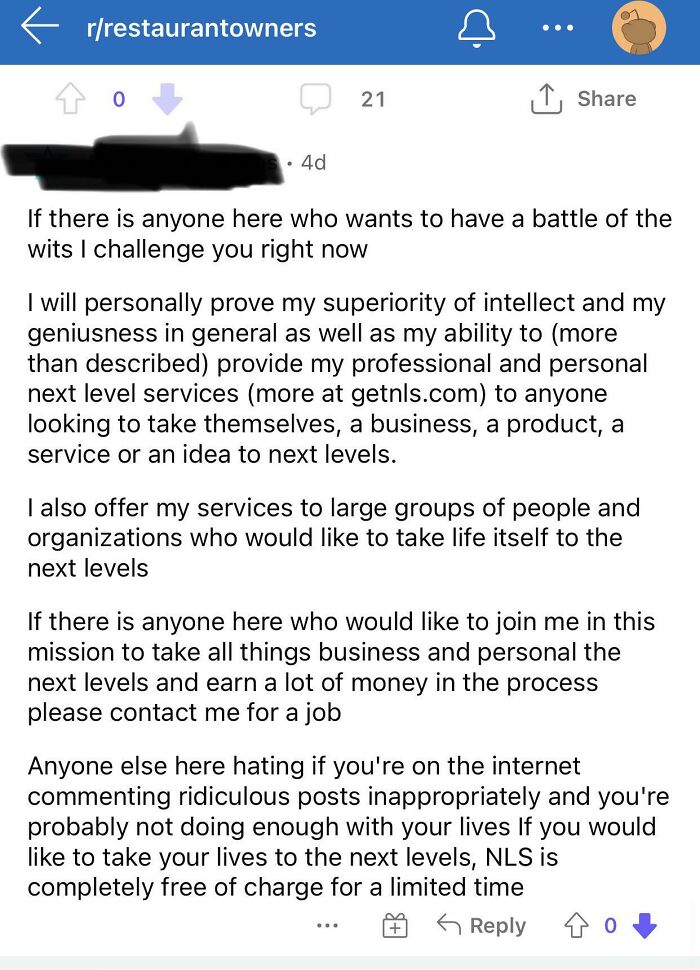 Guy Spams Subs With Confusing Promo Video, Gets Knocked Down