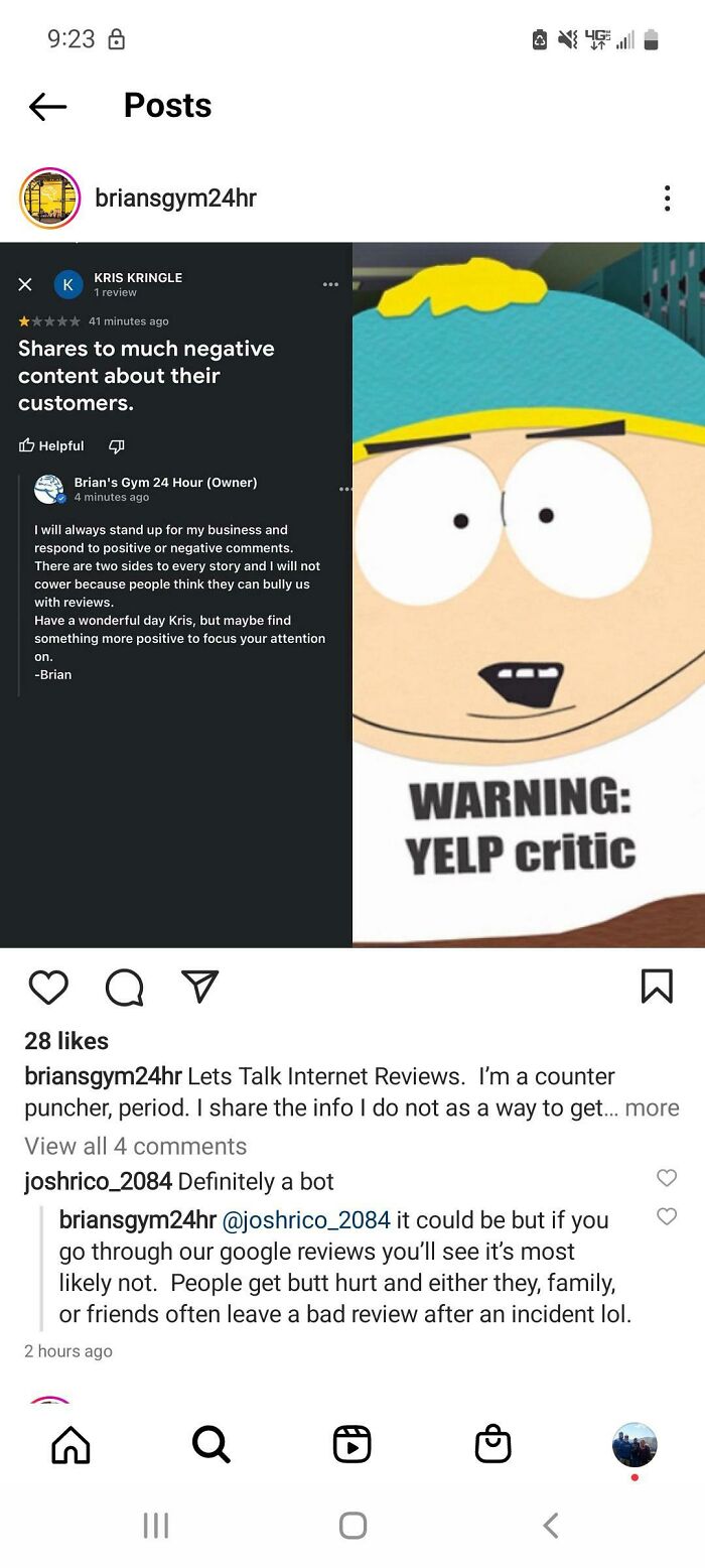 Gym Owner Posts Rants About Paying Customers. Awkward!