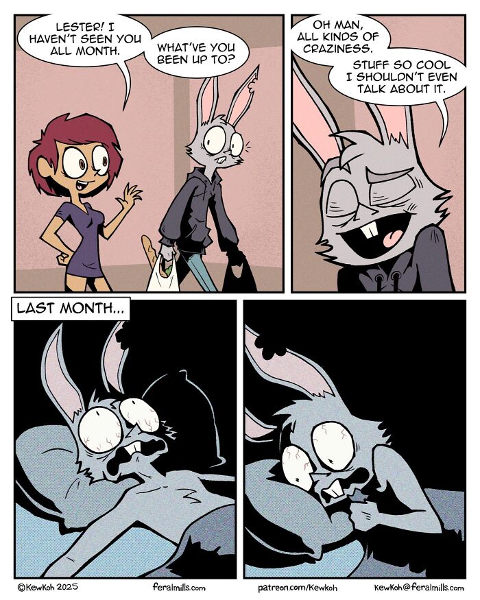 This Bunny's Love Life Will Crack You Up and Make You Go "Wait, What?!"