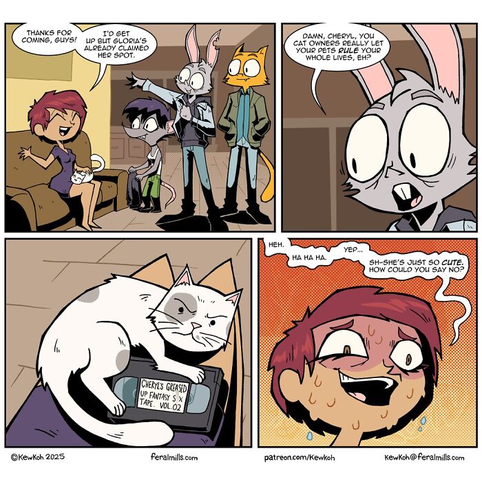 This Bunny's Love Life Will Crack You Up and Make You Go "Wait, What?!"