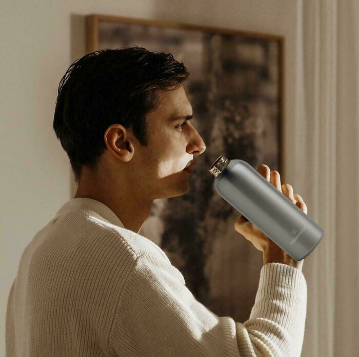 The Fancy Water Bottle That Looked A Little Too Fancy