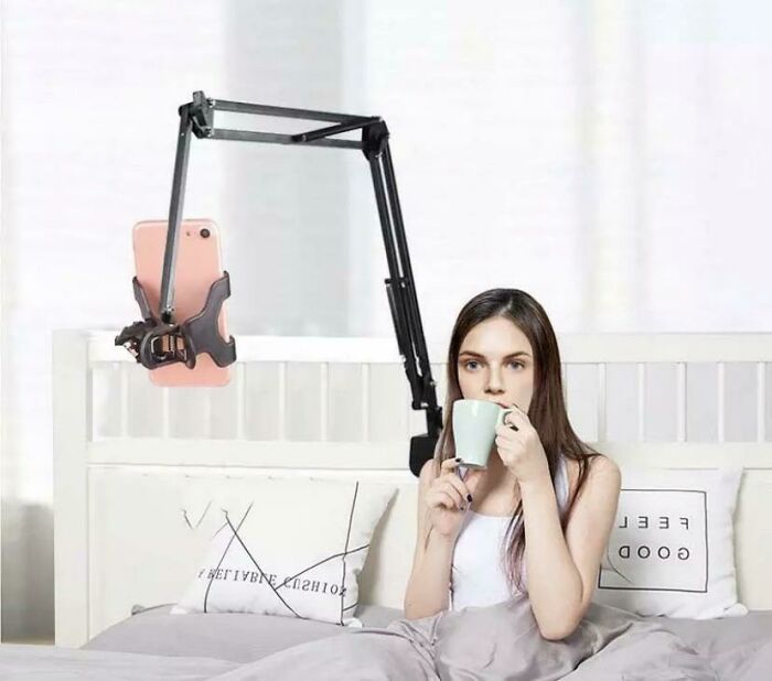 Phone Holder Promo Pic That Left Us All Confused