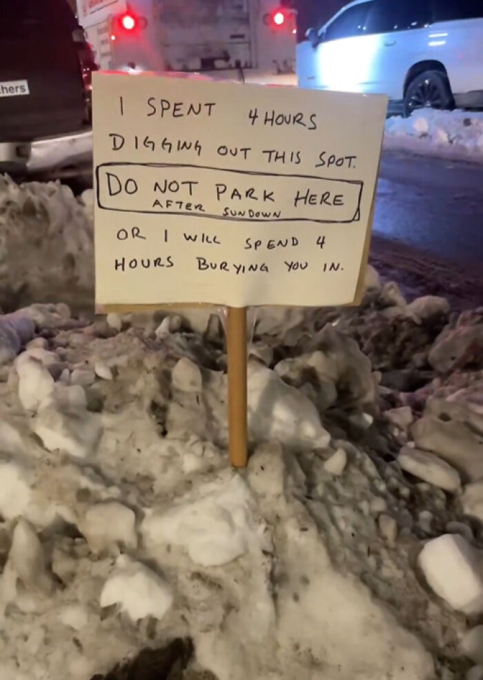 Parking Lot Snow Wars: The Epic Battle for Your Spot!