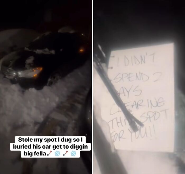 Parking Lot Snow Wars: The Epic Battle for Your Spot!