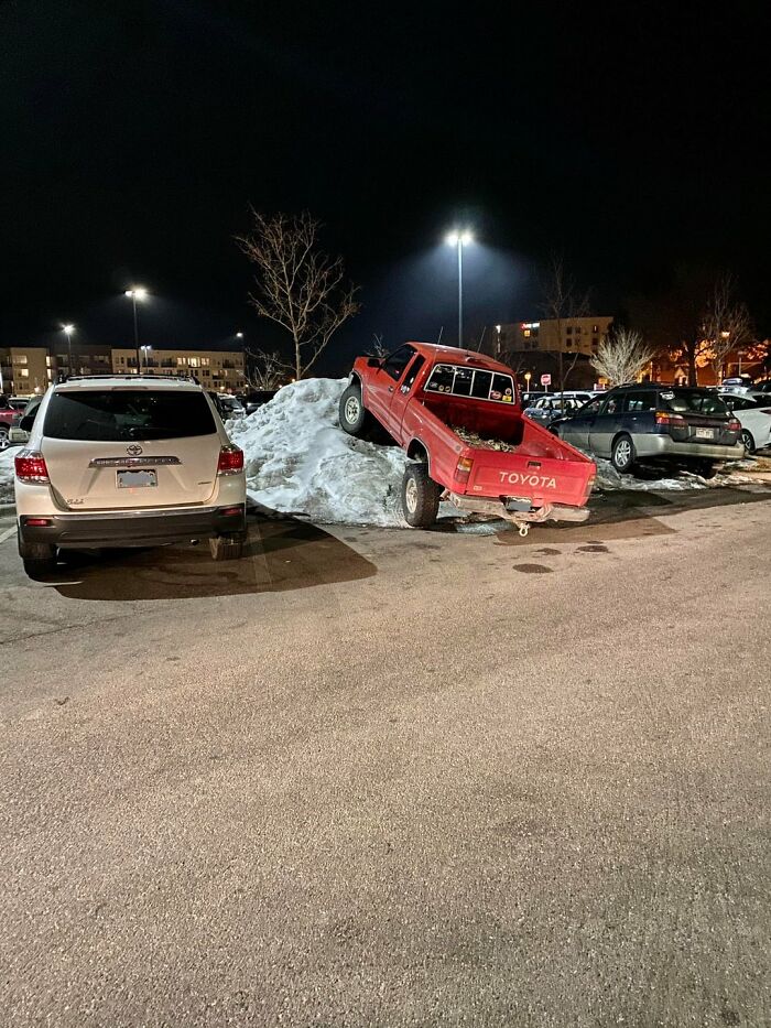 Parking Lot Snow Wars: The Epic Battle for Your Spot!