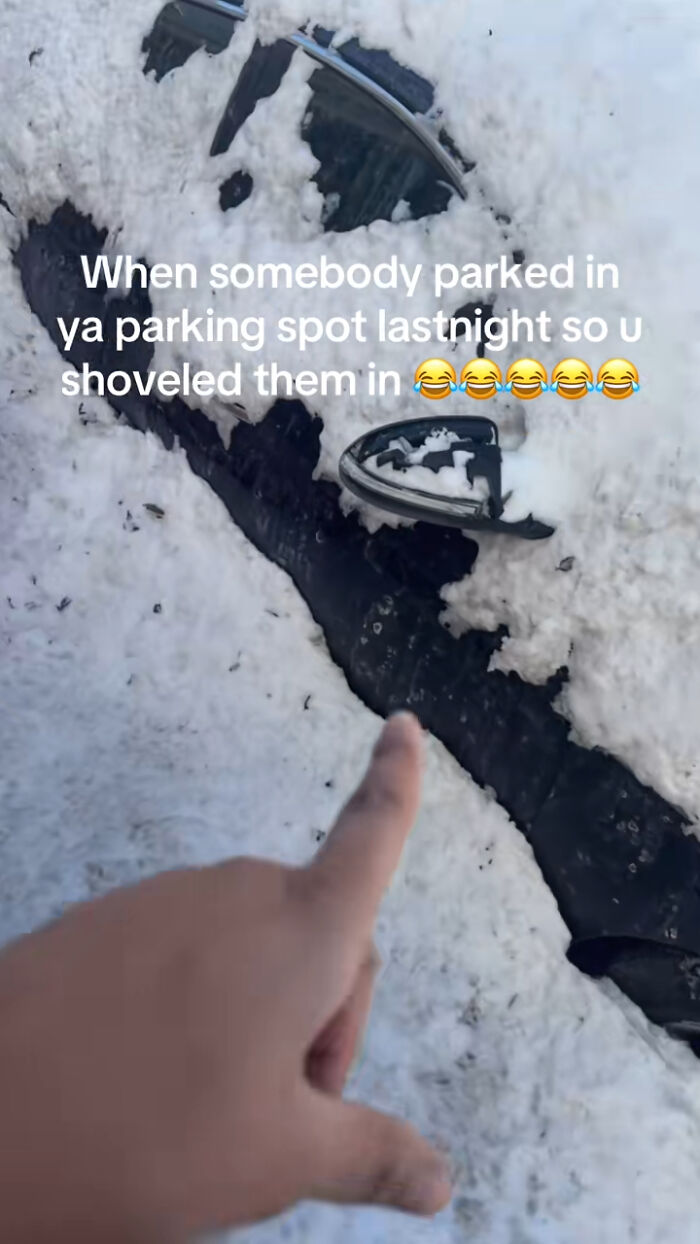 Parking Lot Snow Wars: The Epic Battle for Your Spot!