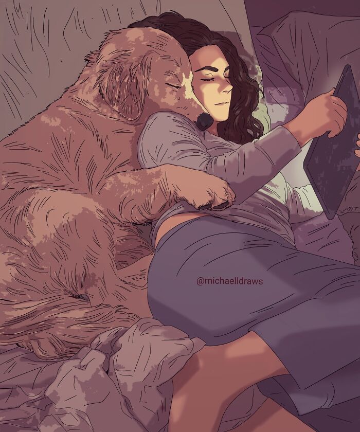 Meet The Artist Who Turns Your Pet Pics Into Heart-Melting Digital Portraits!