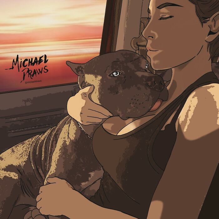 Meet The Artist Who Turns Your Pet Pics Into Heart-Melting Digital Portraits!