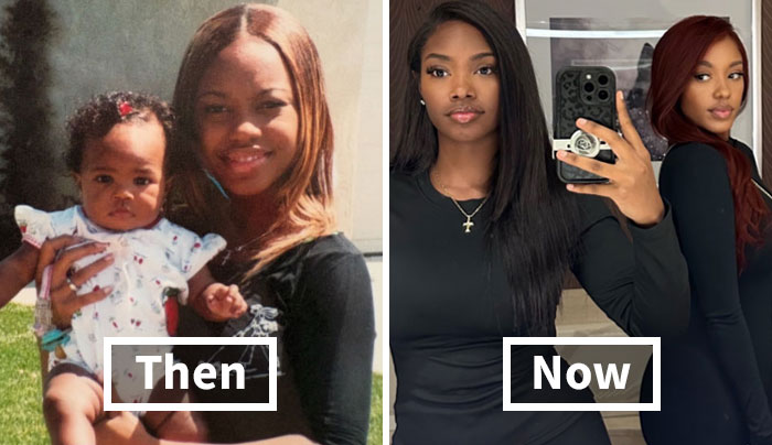 These Then-And-Now Parent-Kid Pics Will Hit You Right In The Feels