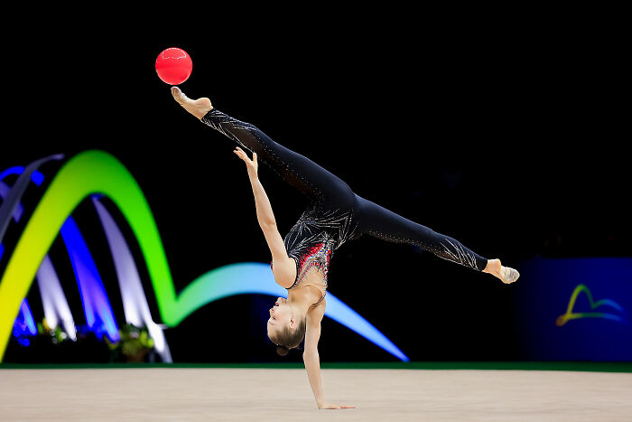Gymnastics, Gold: Rhythmic Grace In Rio By Buda Mendes