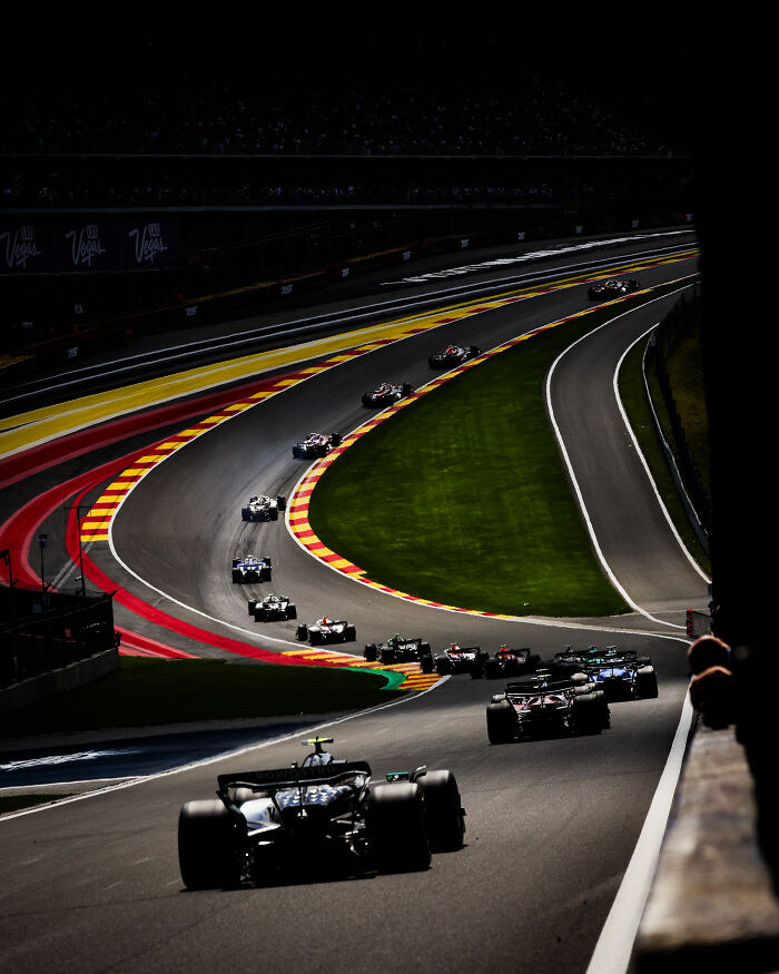 Formula 1, Bronze: Lap 1 Madness At Eau Rouge By Florent Gooden