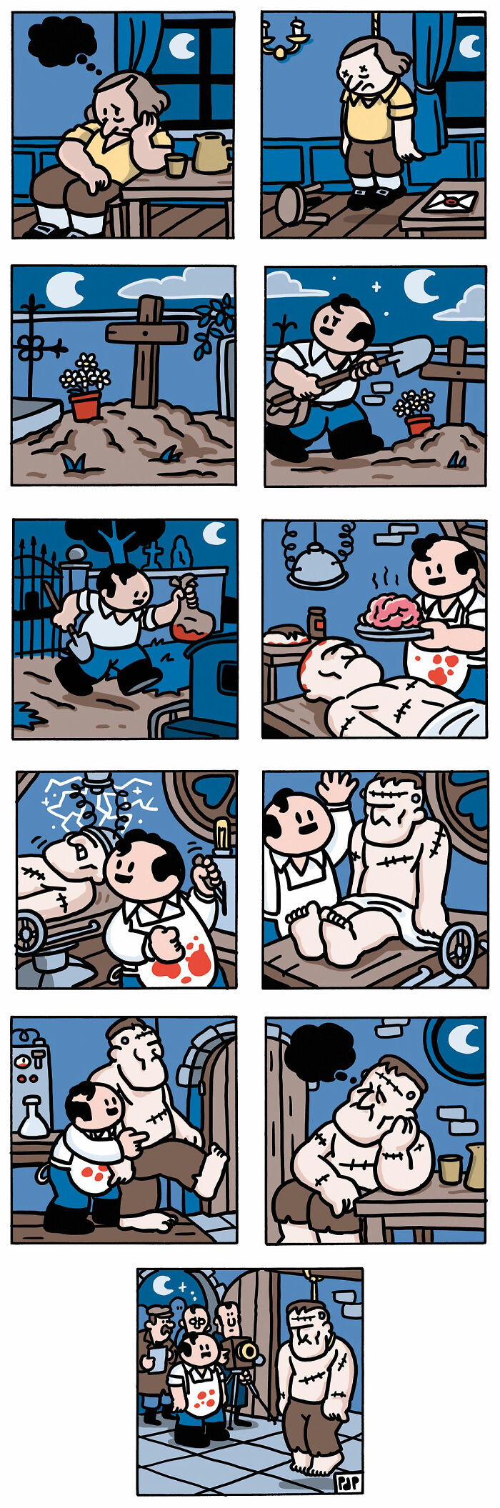 29 Wordless Comics That Sneak Up and Hit You Where It Hurts... then Make You Laugh