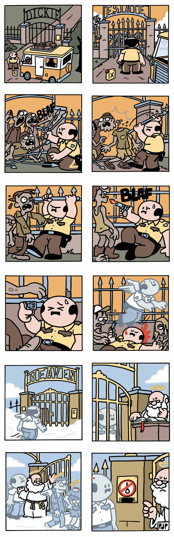 29 Wordless Comics That Sneak Up and Hit You Where It Hurts... then Make You Laugh