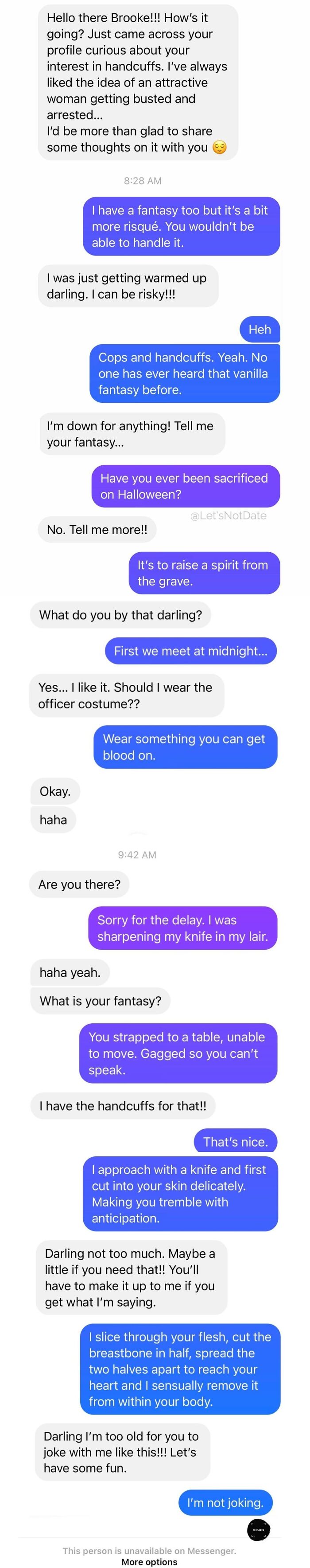 Just Your Everyday Halloween Creep