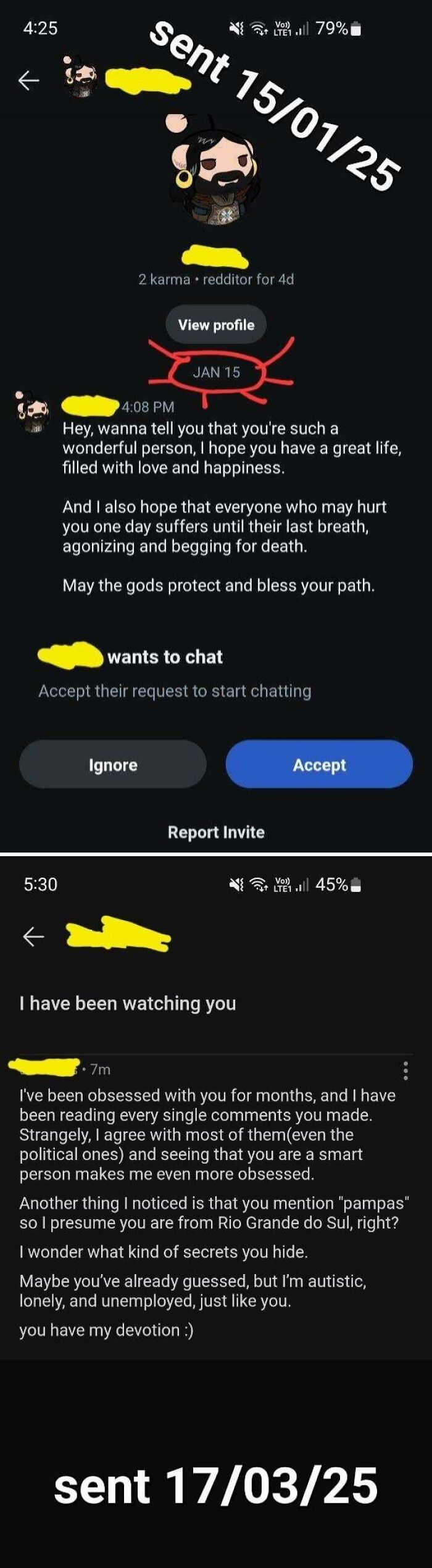 My Very Own Reddit Stalker!