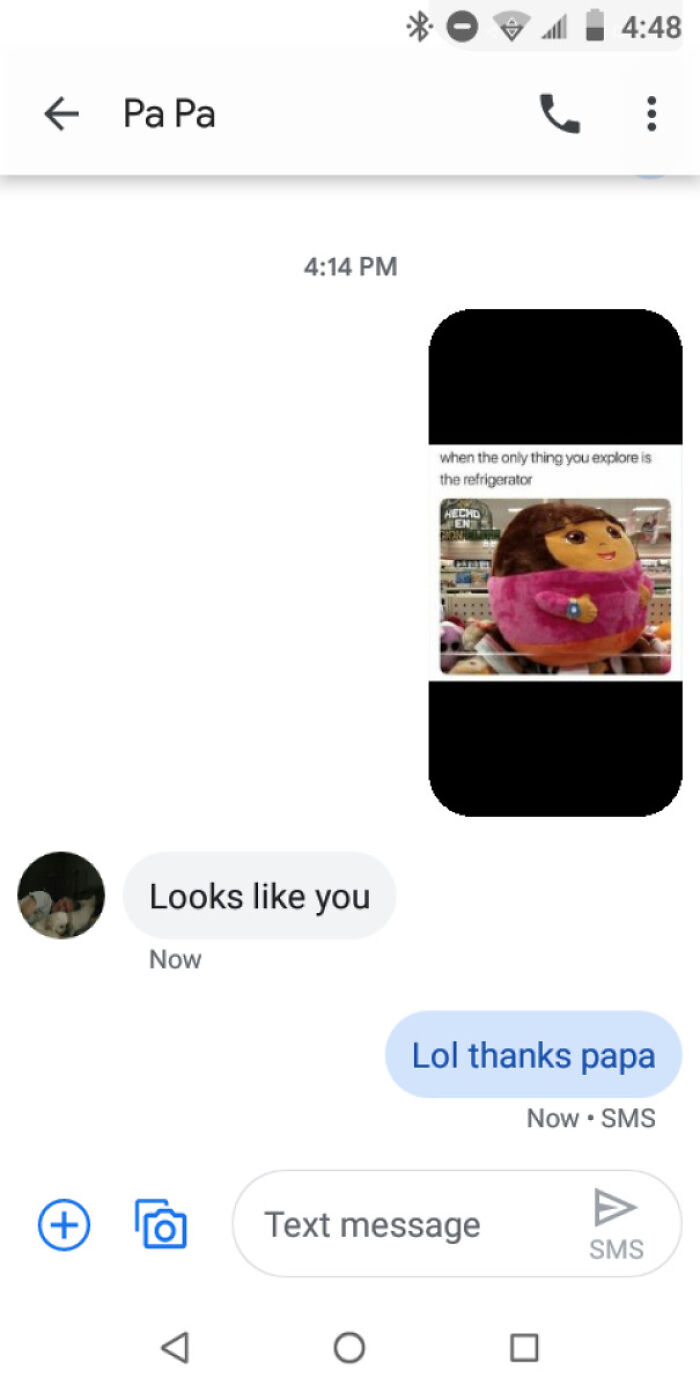 I Love My Grandfather Text (Too Cute!)