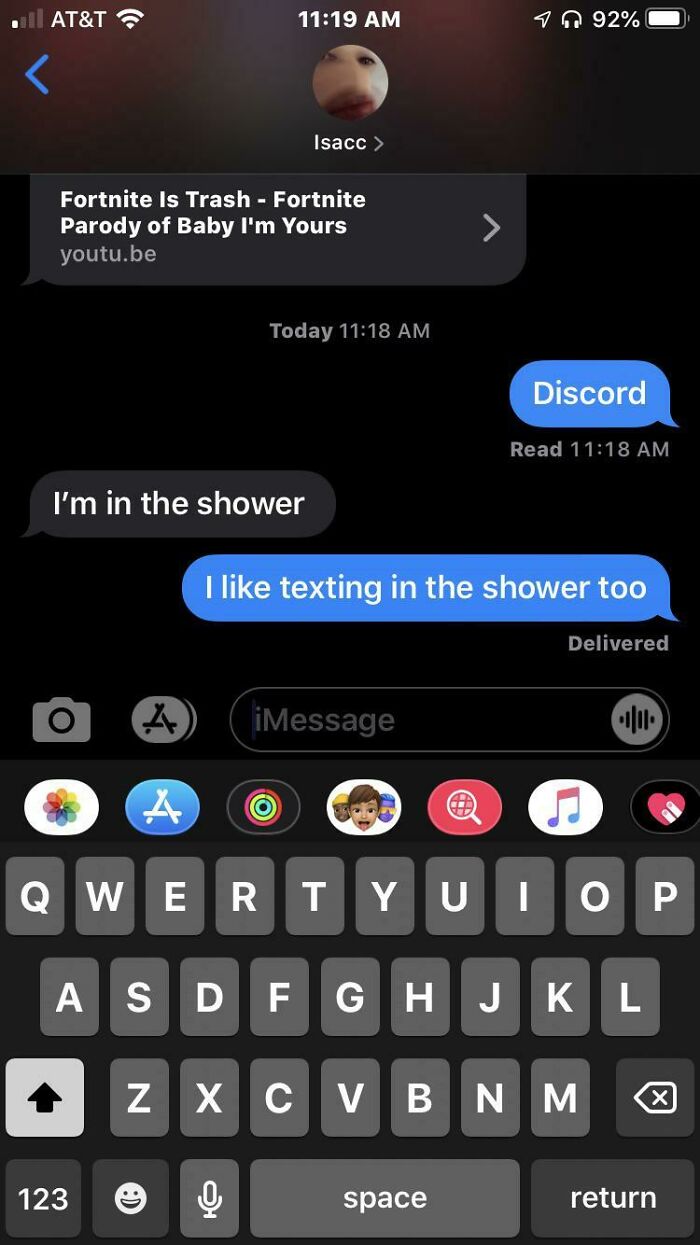 I Like Texting in the Shower (Don’t Judge)