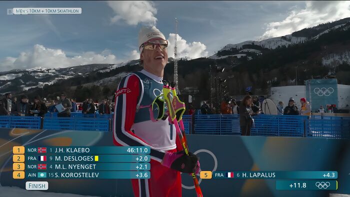 Klaebo’s Crushing It with His 3rd Gold in the 2026 Winter Olympics