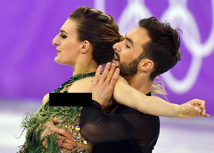Gabriella Papadakis’s Costume Malfunction