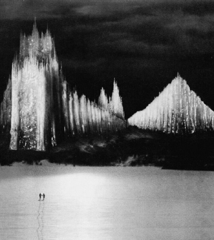 Ice Cathedral from a 1926 Film – Built From Real Ice!