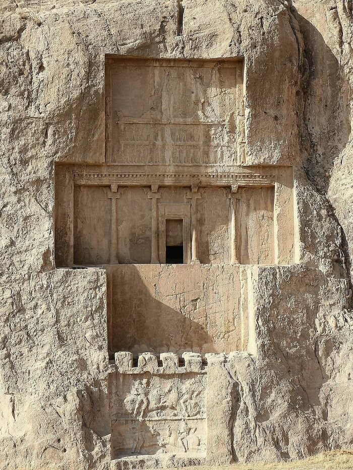 Darius I’s Tomb – Carved into Iranian Cliffs Since 500 BC