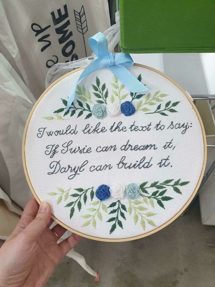 Some Lovely Thrift Shop Embroidery… With Instructions