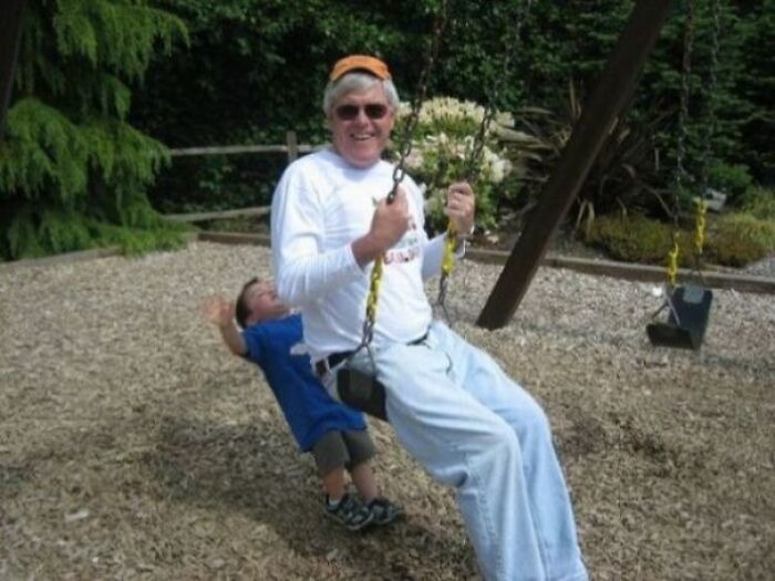 Grandpa’s Ice Cold Moment